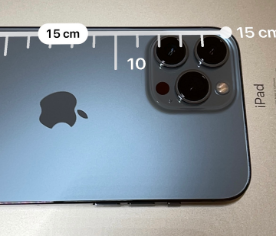 大成镇苹果14维修分享如何使用iPhone14测距仪测量身高 