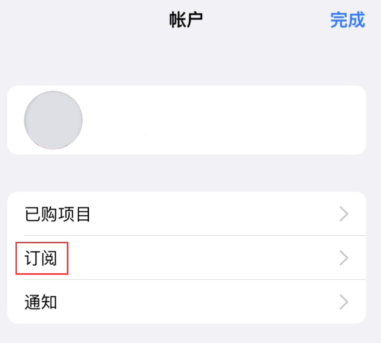 大成镇苹果14维修分享iPhone 14 系列机型如何管理 App Store 购买项目、订阅等设置 